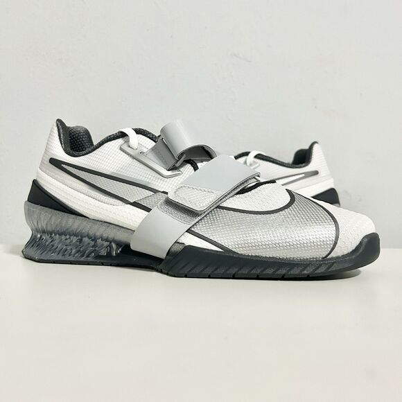 Nike Romaleos 4 SE “Silver Black” Men’s Size 10 Gym Weightlifting Sneakers